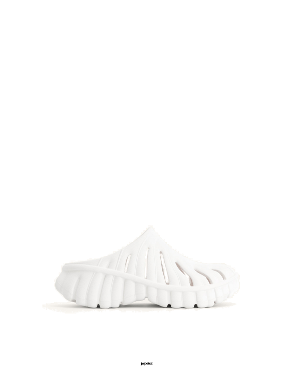 bílý JW PEI tara leaf platform clog ZNFH2325 sandál