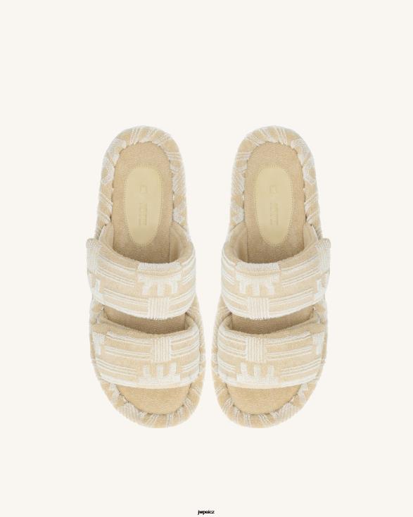 ovesné mléko JW PEI lexi froté sandály ZNFH2315 sandál