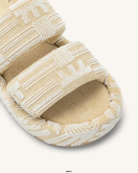 ovesné mléko JW PEI lexi froté sandály ZNFH2315 sandál