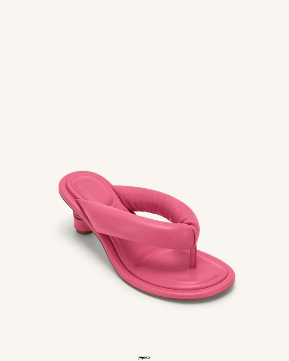 růže červená JW PEI talia nadýchaný sandál ZNFH2332 sandál