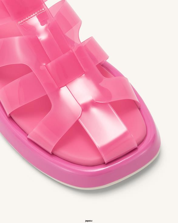 růžový JW PEI sandál na platformě dudák ZNFH2335 sandál