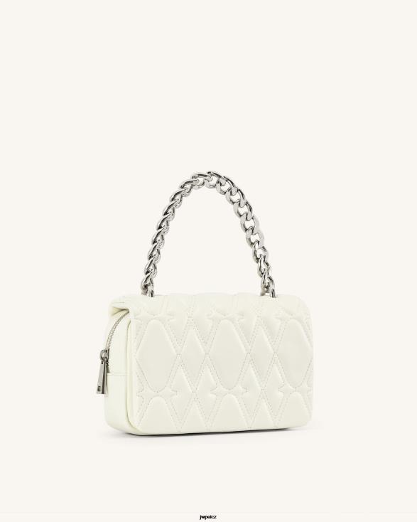 bílý JW PEI crossbody kabelka nora ZNFH243 crossbody kabelka