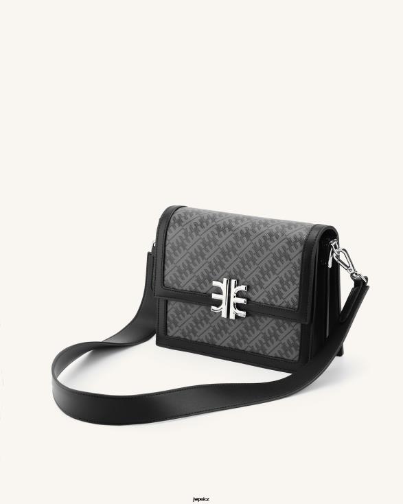 železo černé JW PEI fei mini crossbody s klapkou ZNFH236 crossbody kabelka