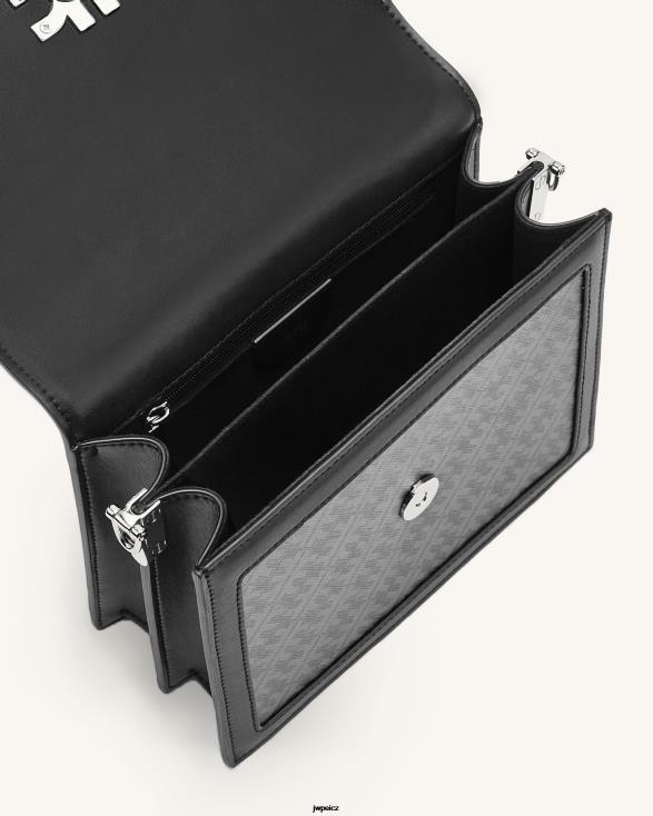železo černé JW PEI fei mini crossbody s klapkou ZNFH236 crossbody kabelka