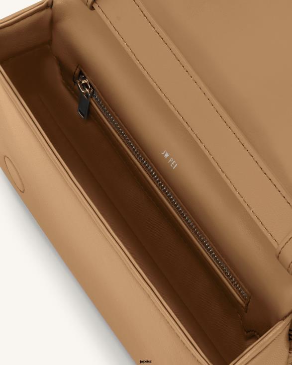 hnědý JW PEI crossbody kabelka bludiště ZNFH251 crossbody kabelka