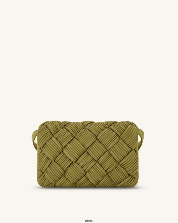 jantarově zelená JW PEI crossbody kabelka bludiště ZNFH248 crossbody kabelka