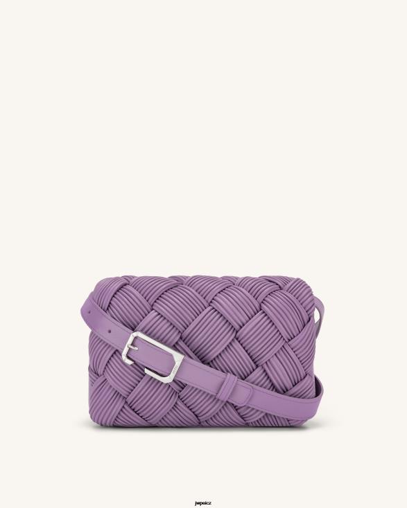 levandulově fialová JW PEI crossbody kabelka bludiště ZNFH250 crossbody kabelka
