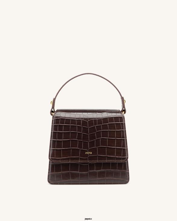 nutella croc JW PEI fae horní rukojeť crossbody ZNFH232 crossbody kabelka