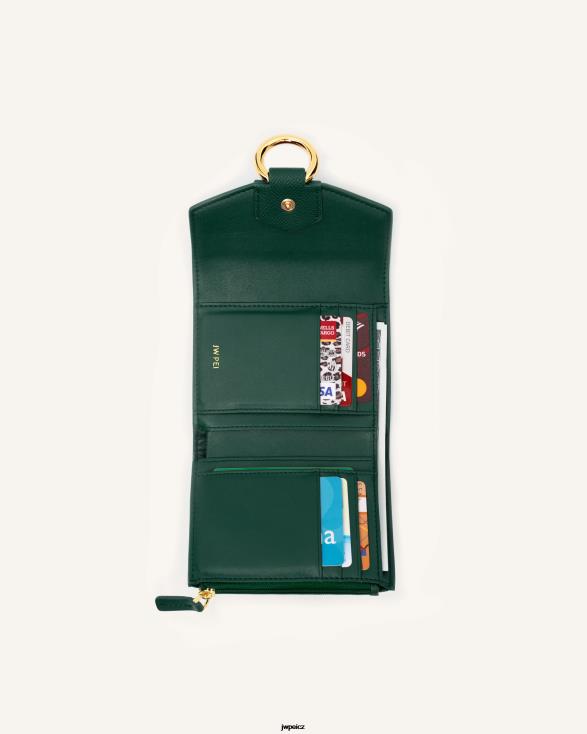 tmavě zelený krokodýl JW PEI peněženka stella ZNFH2284 peněženka