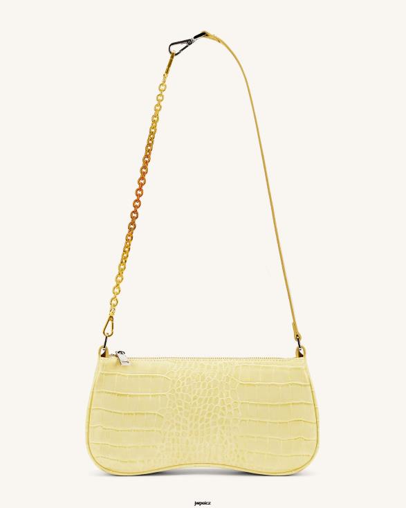 oranžový JW PEI řetízkový pásek s gradientem isla ZNFH2260 popruh