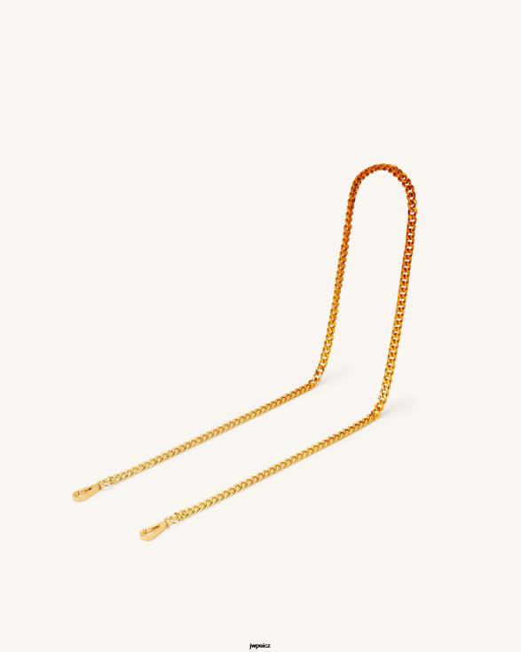 oranžový JW PEI Řetízkový pásek s gradientem árie ZNFH2275 popruh