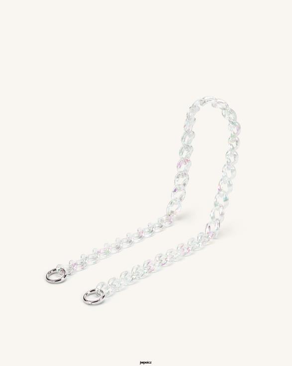 průhledný JW PEI tara laserový akrylový řetěz ZNFH2278 popruh