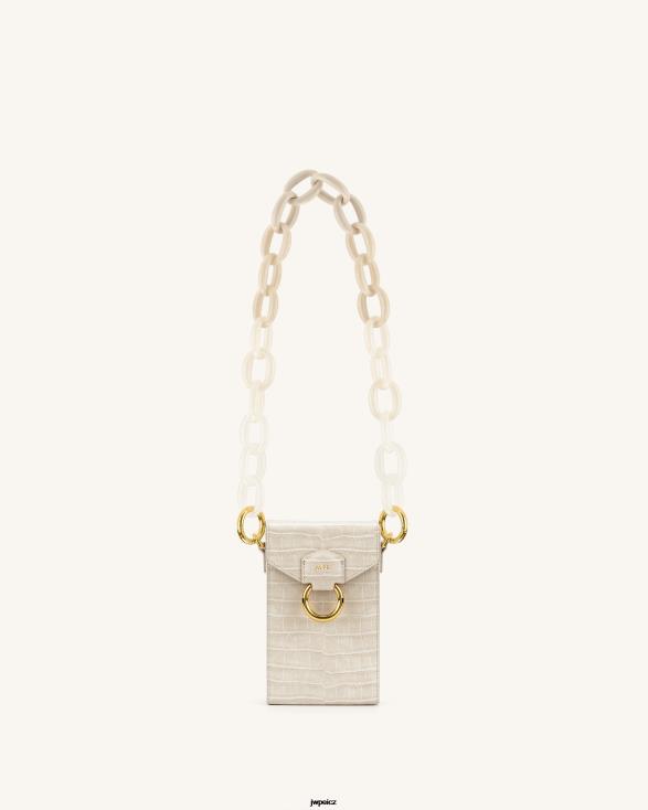 slonová kost JW PEI mya gradientní akrylový řetízkový popruh ZNFH2264 popruh