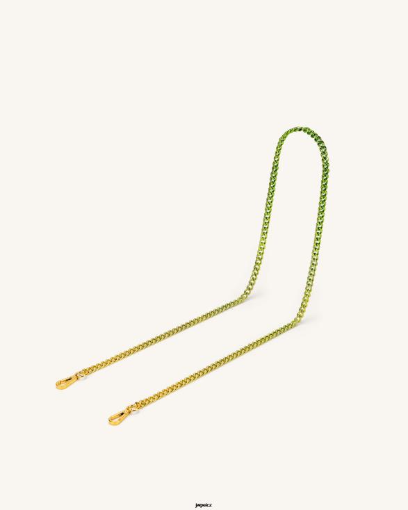 zelená JW PEI Řetízkový pásek s gradientem árie ZNFH2271 popruh