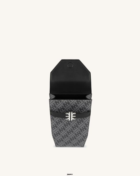 železo černé JW PEI Řetězové pouzdro na telefon fei ZNFH2211 taška na telefon