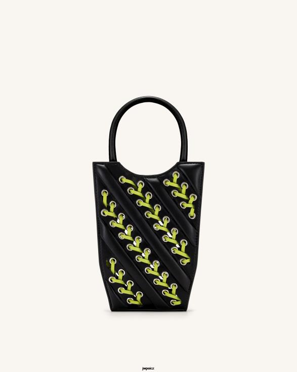 Černá JW PEI taška na telefon s popruhy fei ZNFH2238 taška na telefon