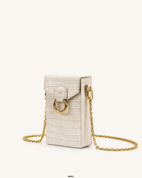 slonovinový krokodýl JW PEI lola řetízkové pouzdro na telefon ZNFH2187 taška na telefon