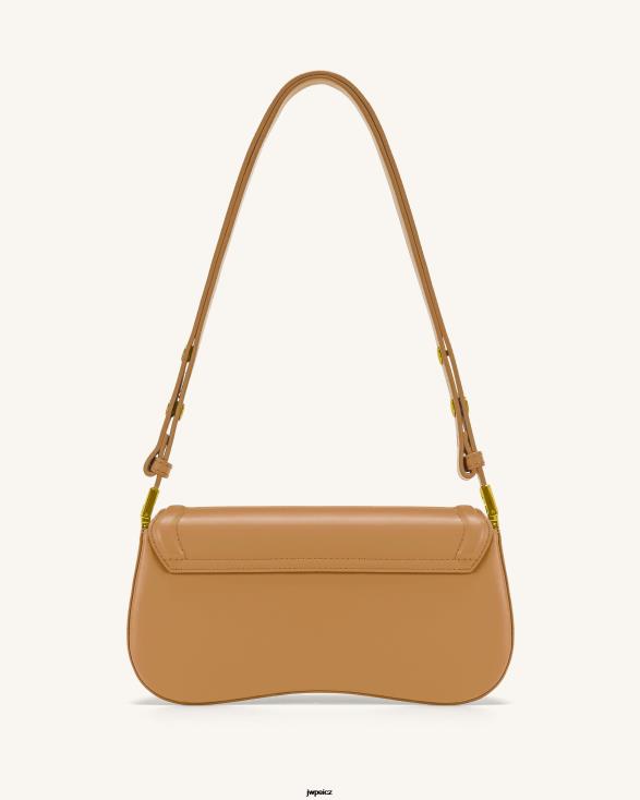 žalud hnědý JW PEI taška přes rameno radost ZNFH2110 taška přes rameno