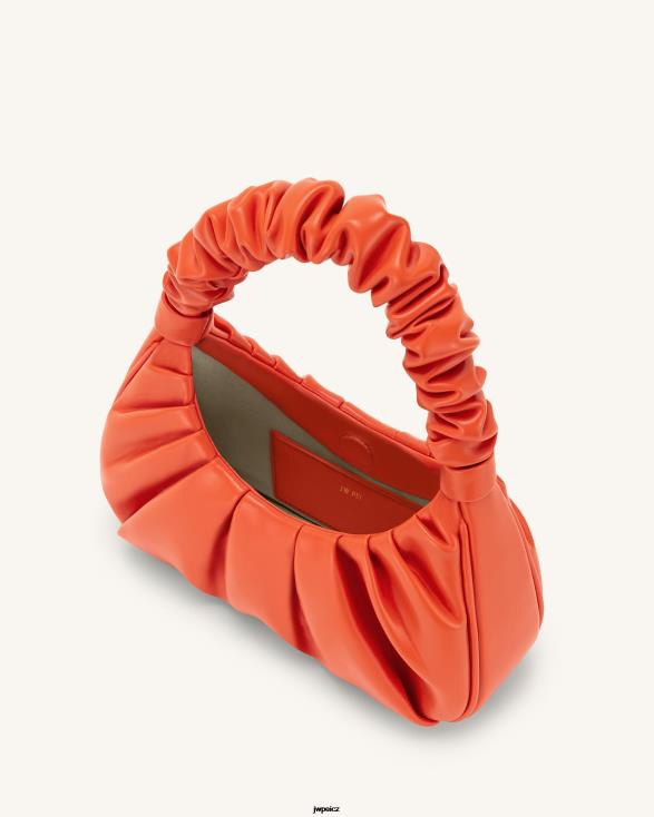 šarlatový JW PEI gabbi ruched tulák kabelka ZNFH2138 taška přes rameno