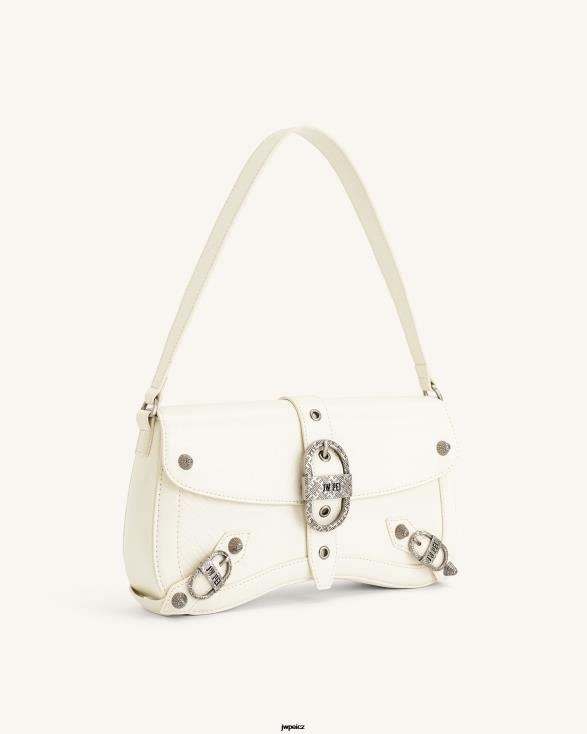 bílý JW PEI sia drcená taška přes rameno ZNFH2163 taška přes rameno