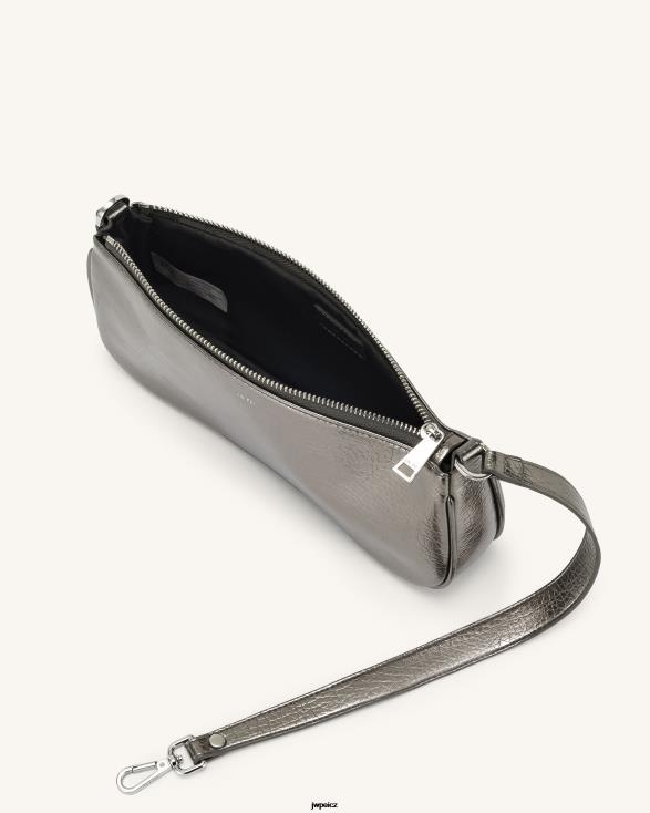 šedá JW PEI Kovová taška přes rameno eva ZNFH2134 taška přes rameno