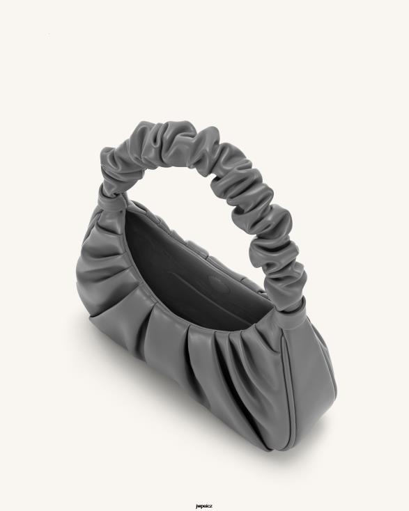 šedá JW PEI gabbi ruched tulák kabelka ZNFH2124 taška přes rameno