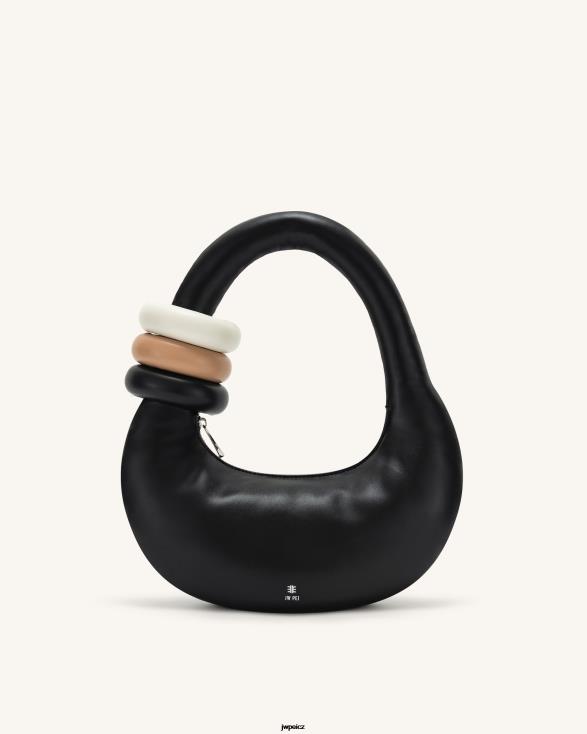 Černá JW PEI taška přes rameno abacus ZNFH2116 taška přes rameno