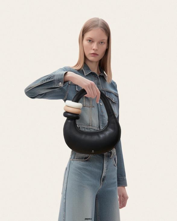 Černá JW PEI taška přes rameno abacus ZNFH2116 taška přes rameno