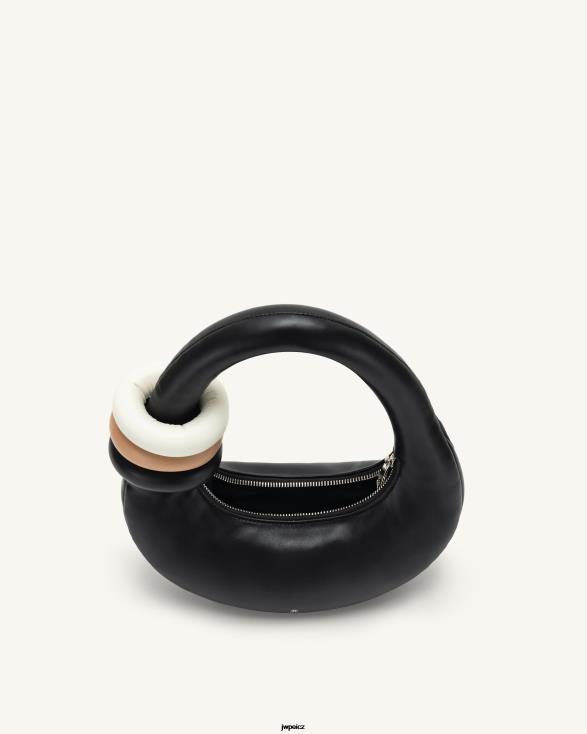 Černá JW PEI taška přes rameno abacus ZNFH2116 taška přes rameno