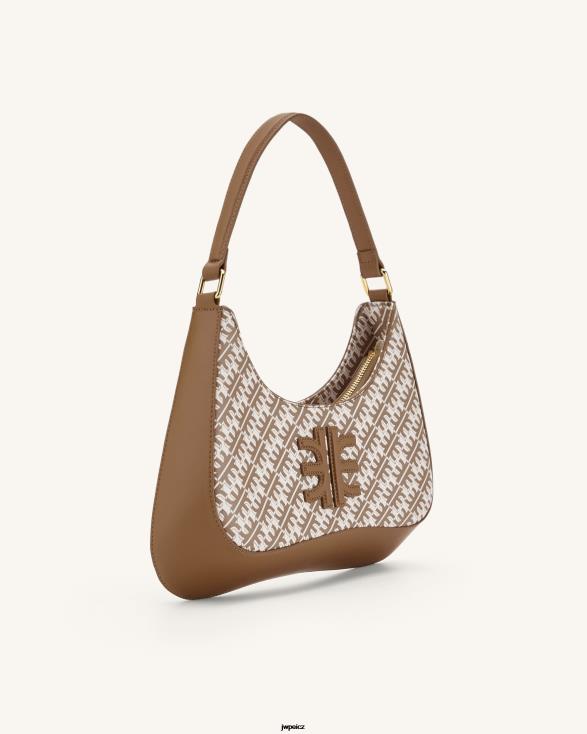 hnědý JW PEI fei rubínová taška přes rameno ZNFH296 taška přes rameno