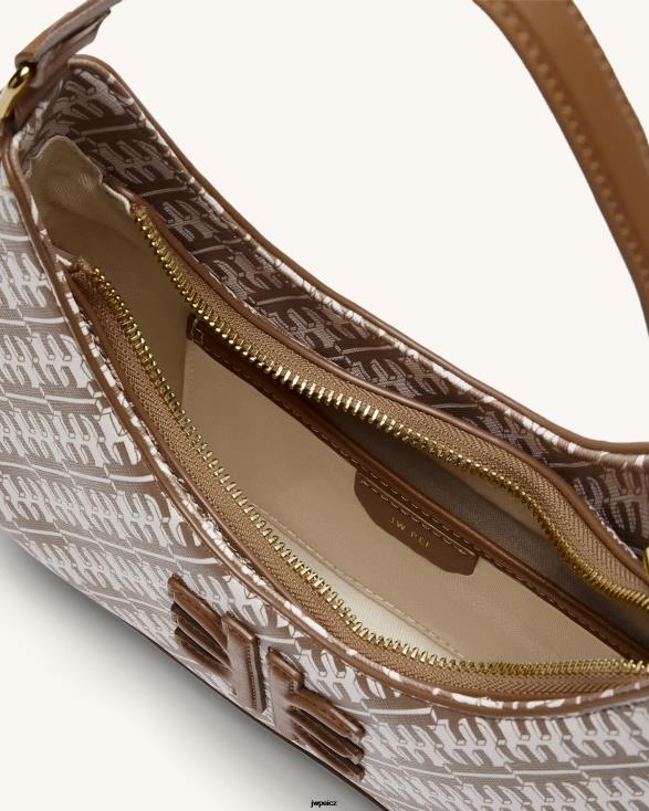 hnědý JW PEI fei rubínová taška přes rameno ZNFH296 taška přes rameno