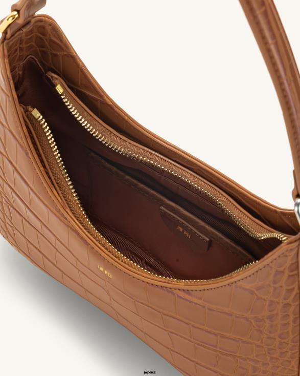 hnědý JW PEI rubínová taška přes rameno ZNFH2120 taška přes rameno