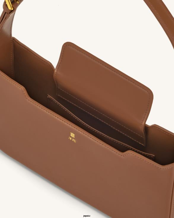 hnědý JW PEI taška přes rameno millie ZNFH276 taška přes rameno