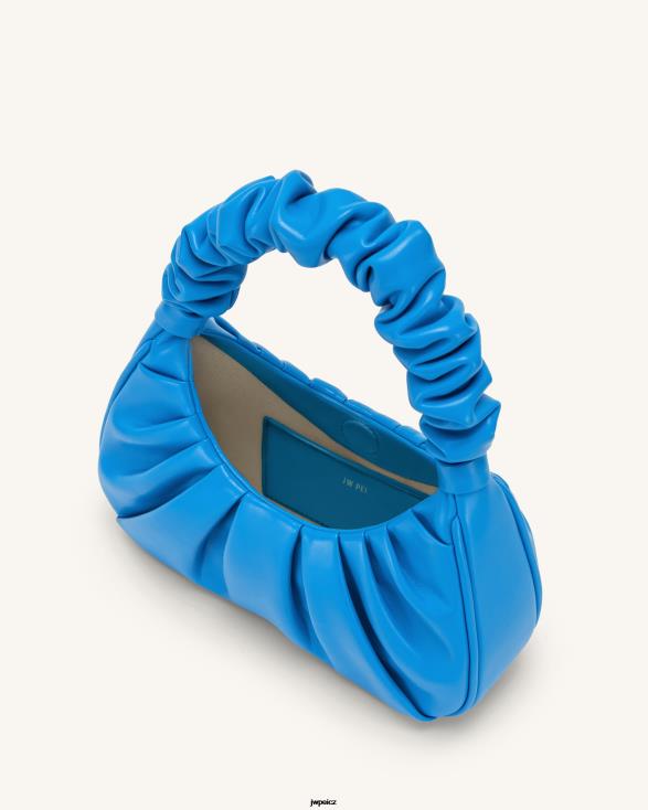 jezerní modrá JW PEI gabbi ruched tulák kabelka ZNFH2139 taška přes rameno