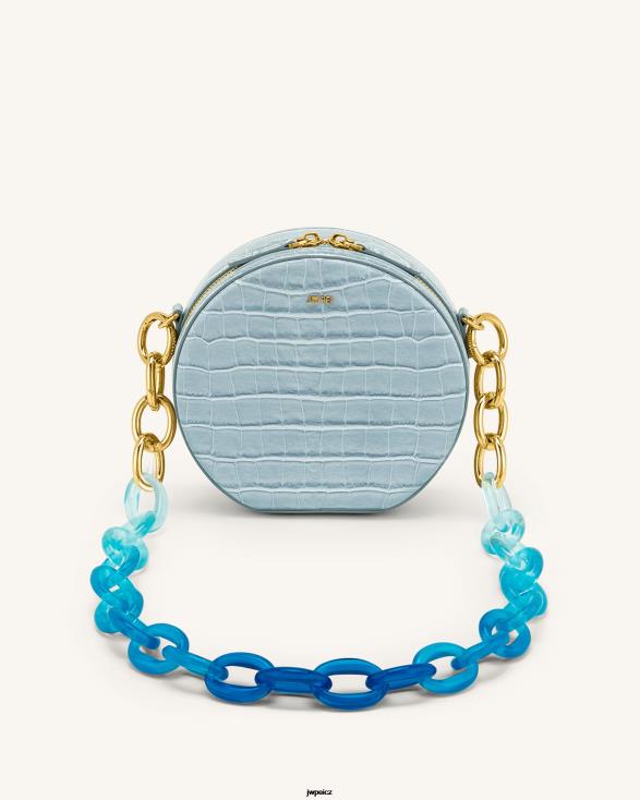 ledový krokodýl JW PEI luna gradient akrylová řetízková taška přes rameno ZNFH273 taška přes rameno