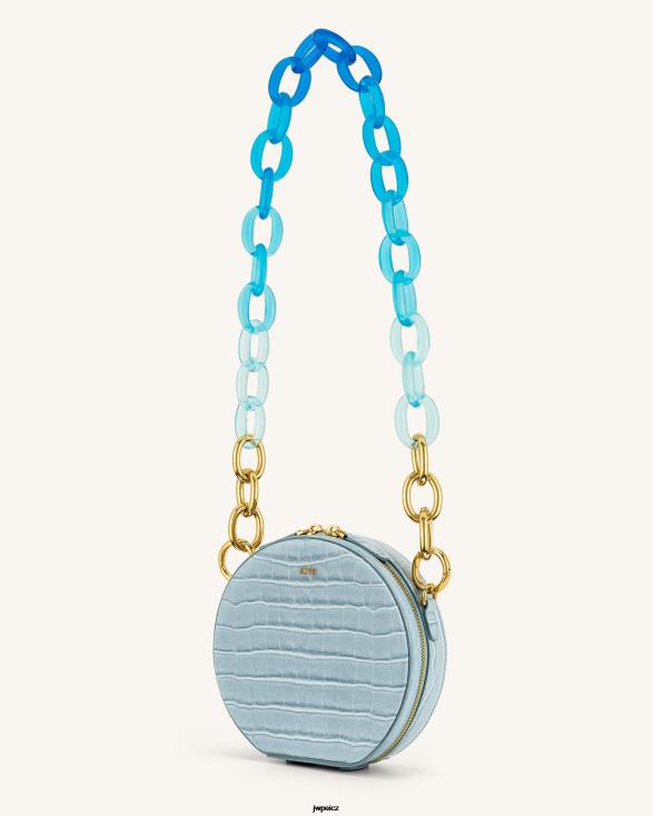 ledový krokodýl JW PEI luna gradient akrylová řetízková taška přes rameno ZNFH273 taška přes rameno