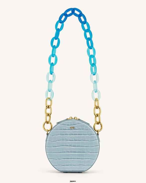 ledový krokodýl JW PEI luna gradient akrylová řetízková taška přes rameno ZNFH273 taška přes rameno